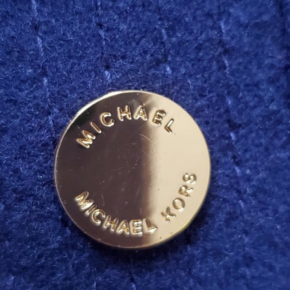 Michael Kors MK blue coat - Picture 2 of 6